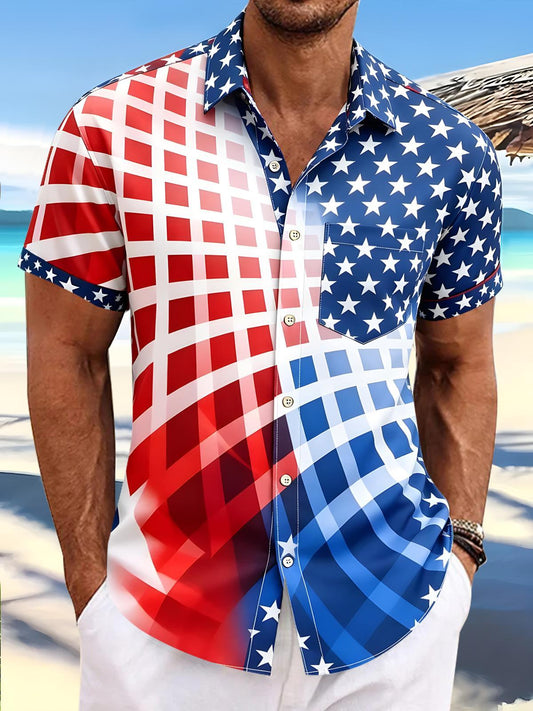 Independence Men's Pocket Short Sleeve Shirts