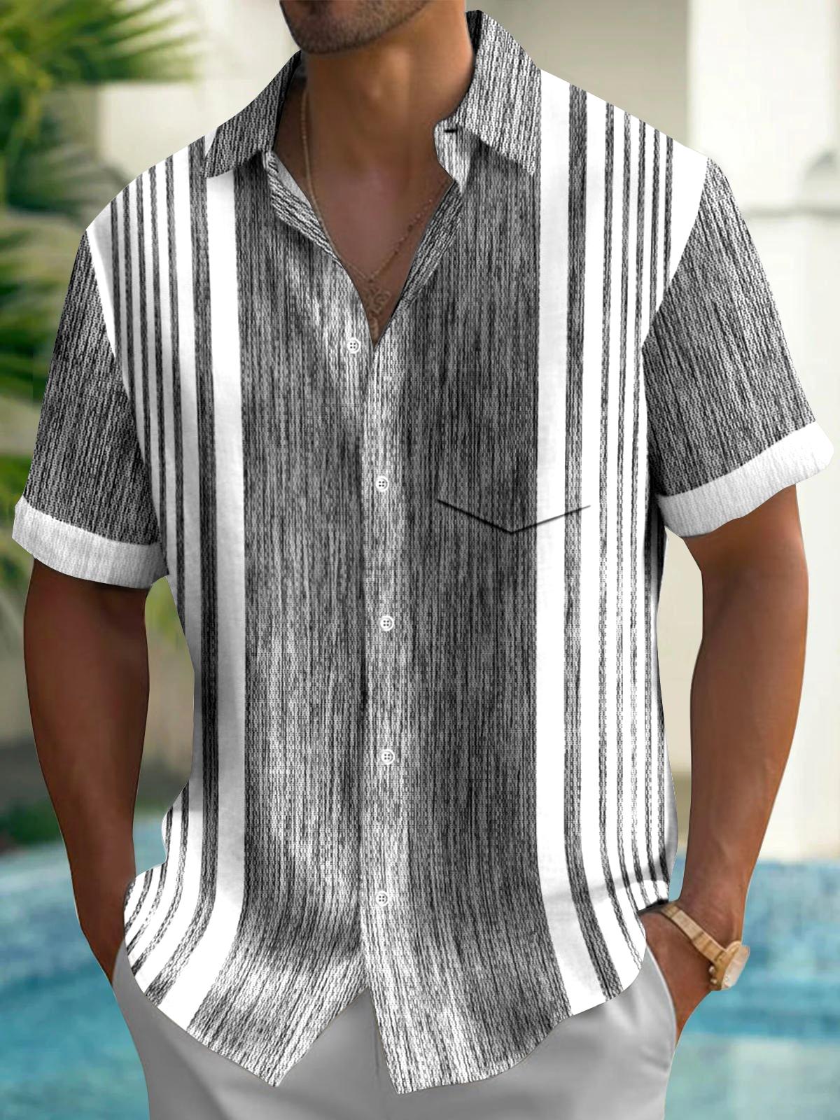 Men's Pocket Short Sleeve Shirts