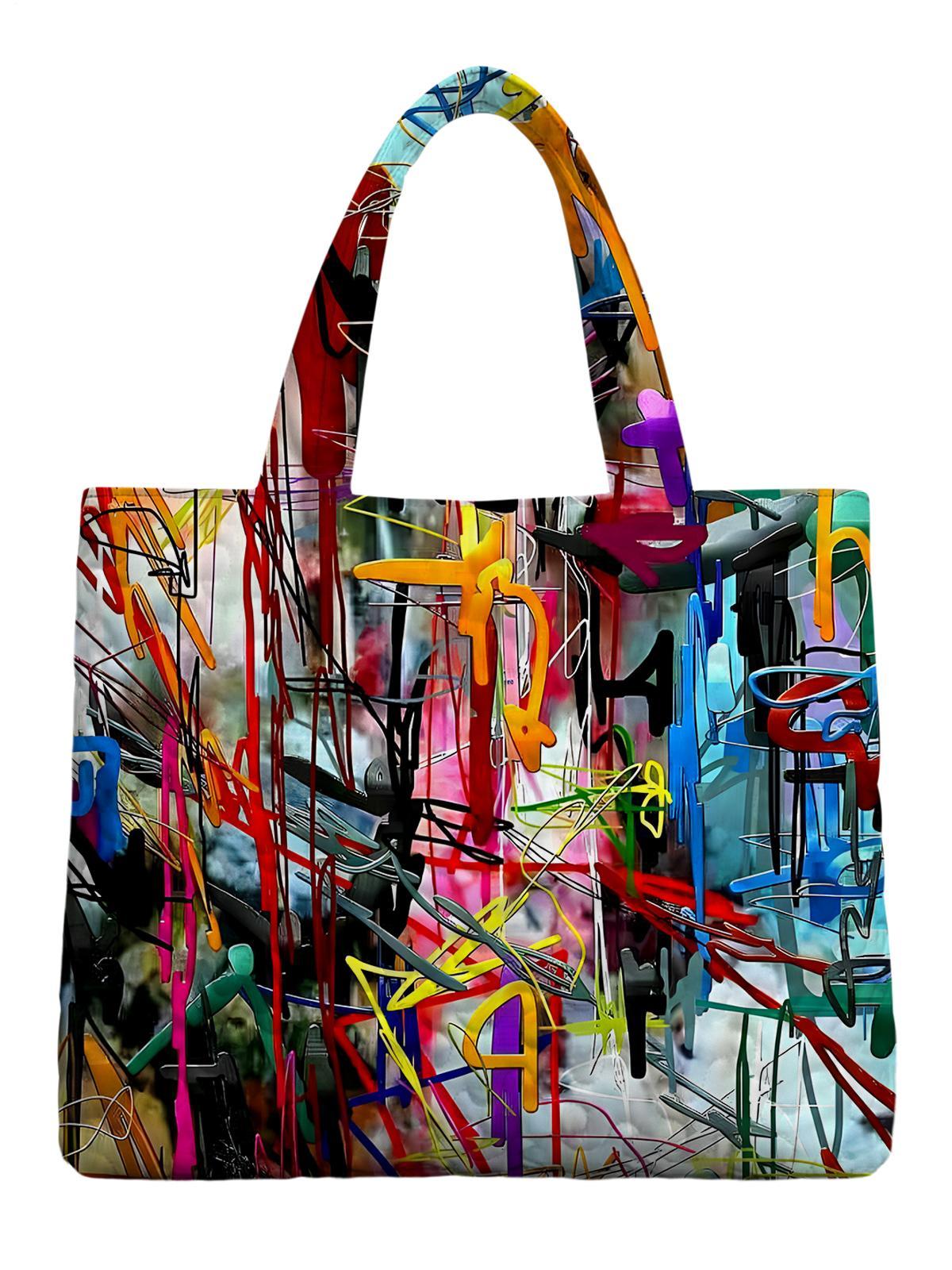 Tie Dye Abstract Men's Print Bag