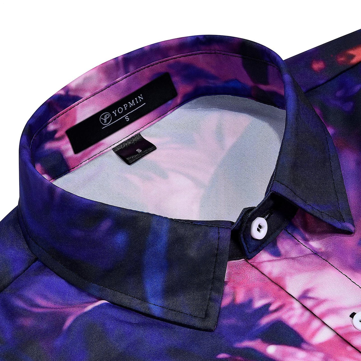Men Beach Shirts Parrot Hawaiian Button Up Summer Casual Shirts Loose Fit Vacation Tops for Vacation Dating Travel intensely