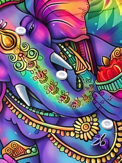 Ganesha Men's Pocket Short Sleeve Shirts