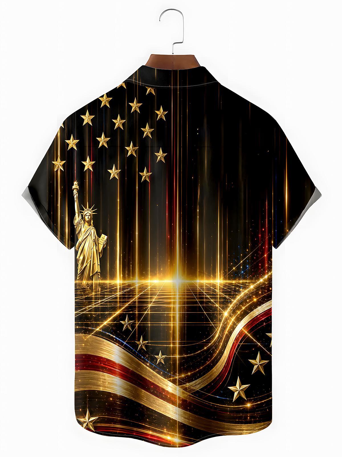 250th Anniversary Men's Pocket Short Sleeve Shirts