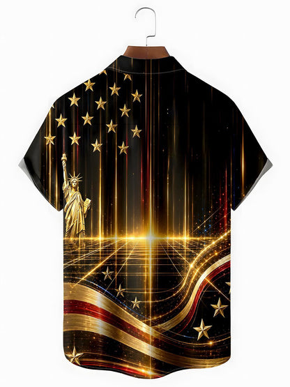 250th Anniversary Men's Pocket Short Sleeve Shirts